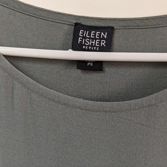 Eileen Fisher Midi Tank silk dress - Picture 4 of 6